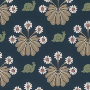 Little Greene Burges Snail - Dark Blue Hete Deal