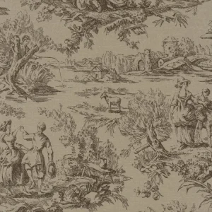 Seizoensaanbieding Little Greene Lovers' Toile - Attic II