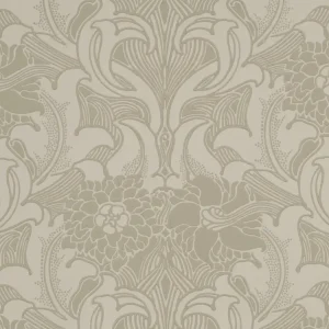 Speciale Aanbieding Little Greene Dahlia Scroll - French Grey