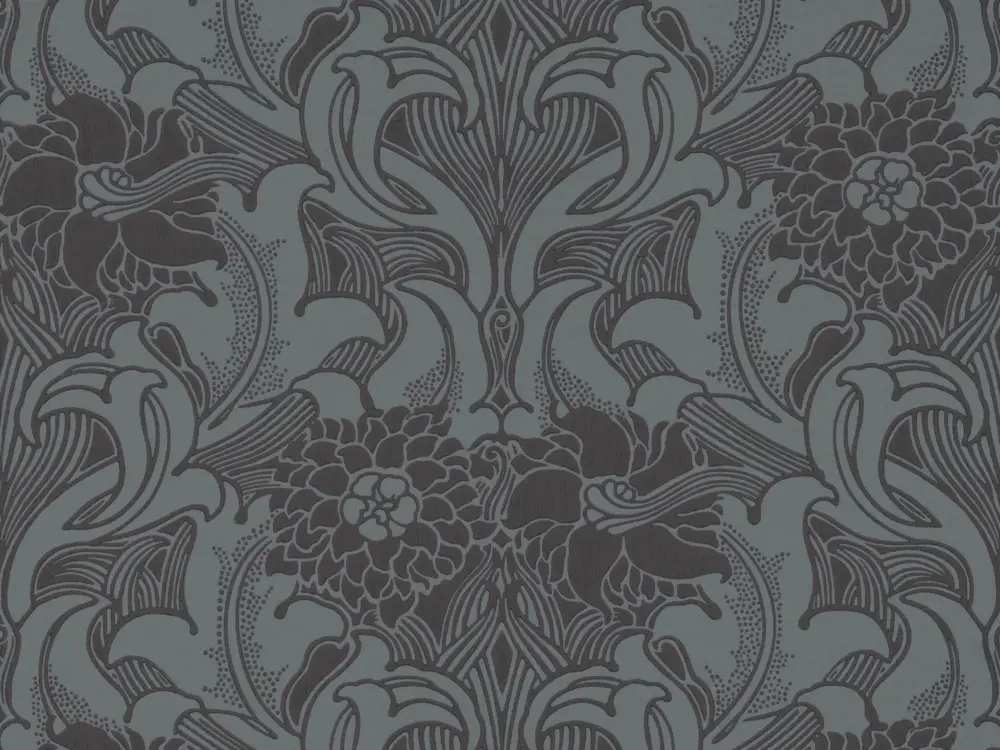 Little Greene Dahlia Scroll - Etruria Gereduceerde Prijs