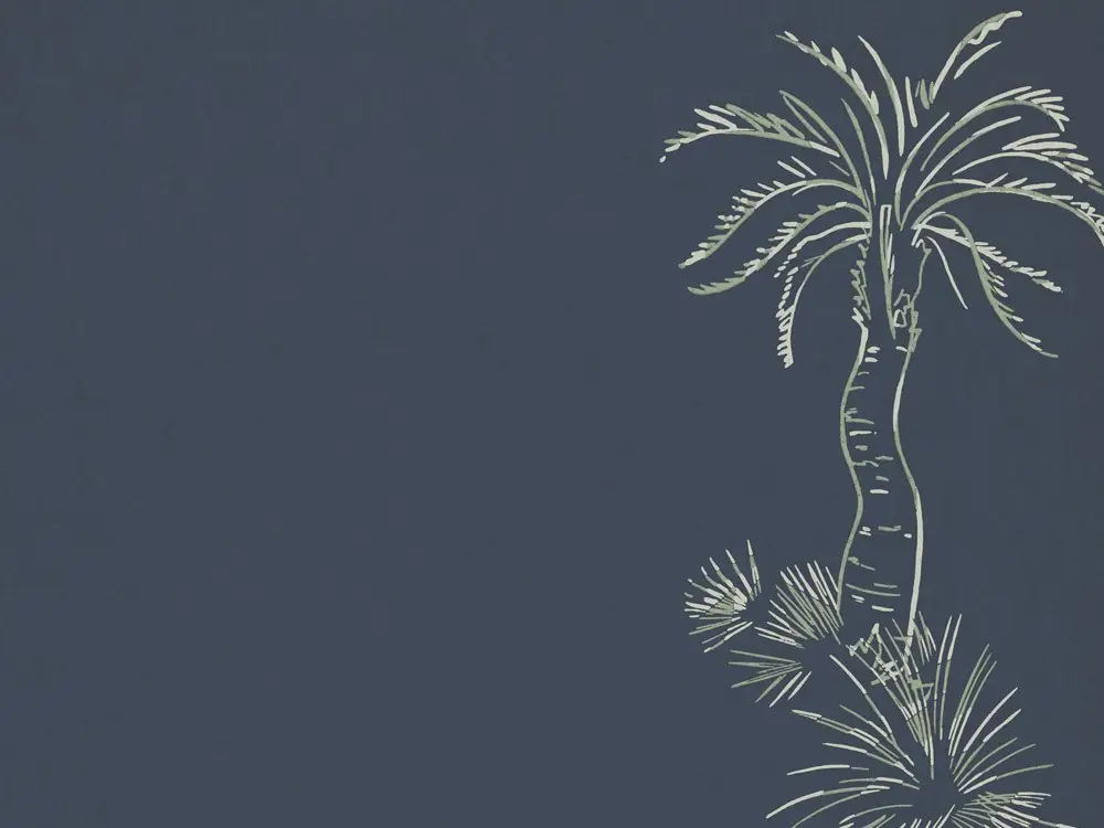 Paint & Paper Library Lighthouse Palm - Blue Pearl Weekendaanbieding