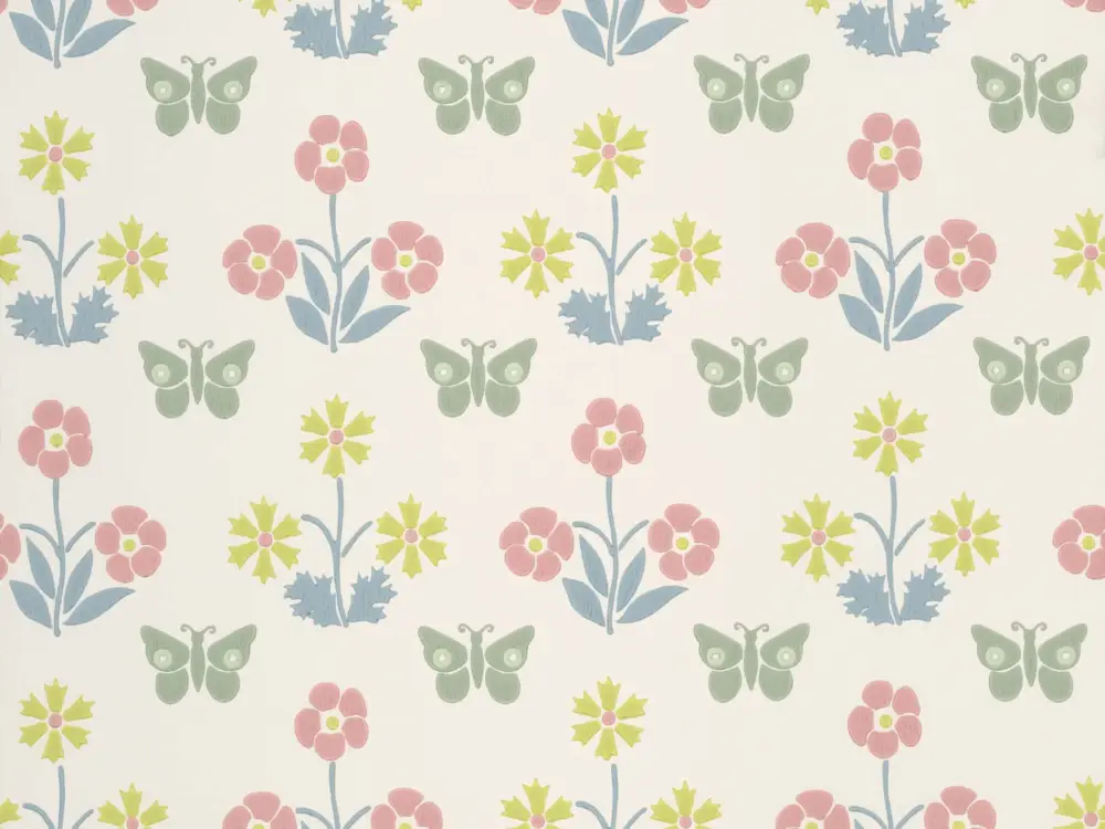 Little Greene Burges Butterfly - Slaked Lime Superprijs