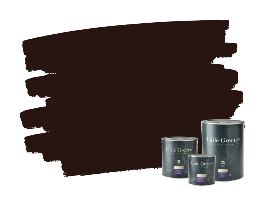 Little Greene Intelligent Eggshell - Purple Brown 8 Speciale Aanbieding