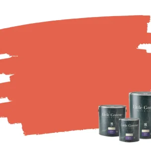Weekendaanbieding Little Greene Intelligent Eggshell - Orange Aurora 21