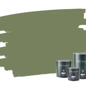 Little Greene Intelligent Eggshell - Sage Green 80 Op = Op