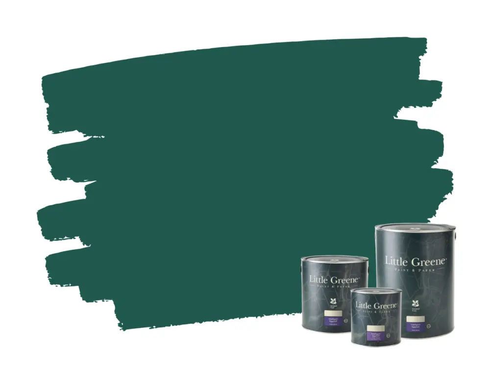 Laatste Kans Little Greene Intelligent Eggshell - Mid Azure Green 96