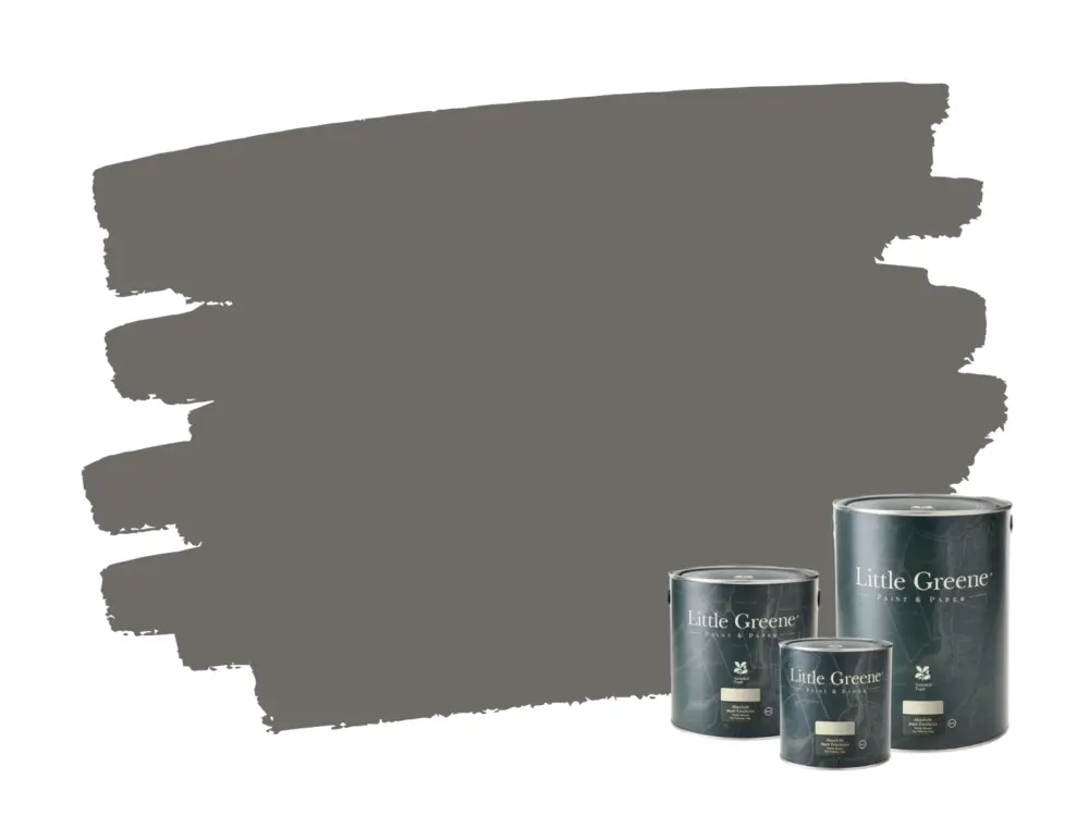 Direct Verzonden Little Greene Absolute Matt Emulsion - Dark Lead Colour 118