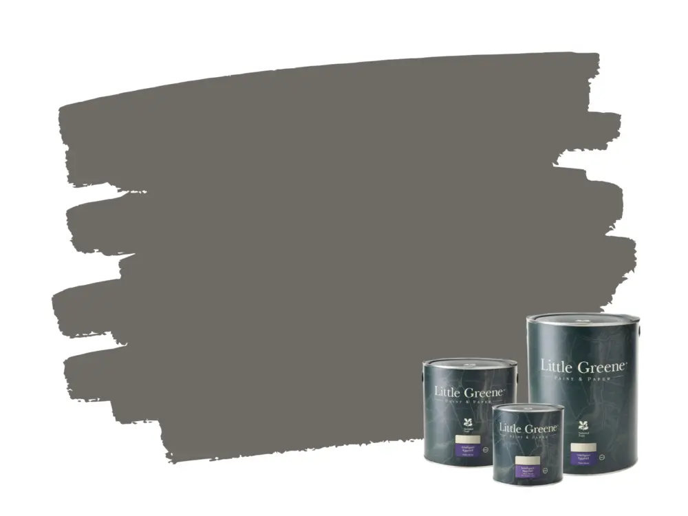 Tijdelijk Beschikbaar Little Greene Intelligent Eggshell - Dark Lead Colour 118