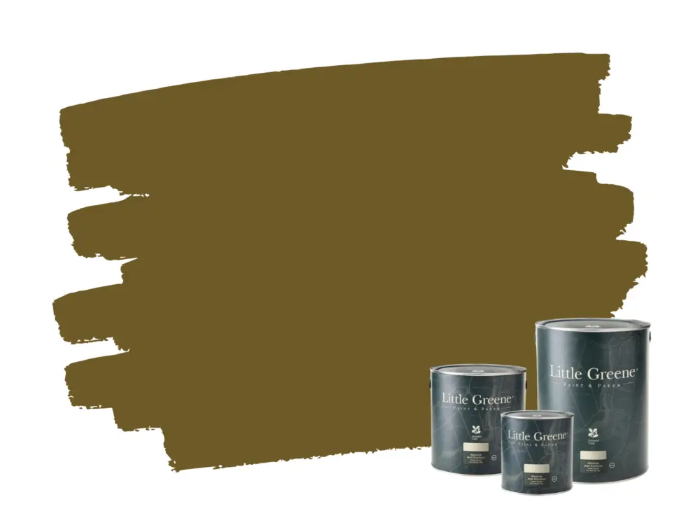 Little Greene Absolute Matt Emulsion - Light Bronze Green 123 Hoge Kwaliteit