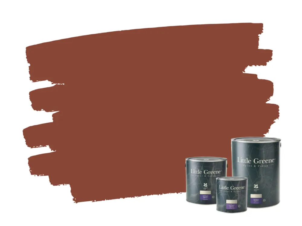 Little Greene Intelligent Eggshell - Tuscan Red 140 Beperkt Aanbod
