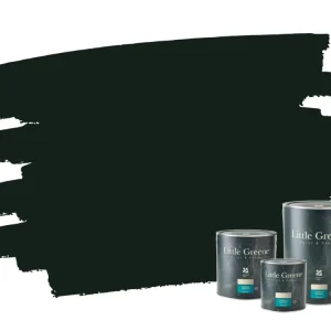 Must-Have Little Greene Intelligent Satin - Obsidian Green 216