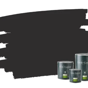 Betaalbaar Little Greene Intelligent Matt Emulsion - Lamp Black 228