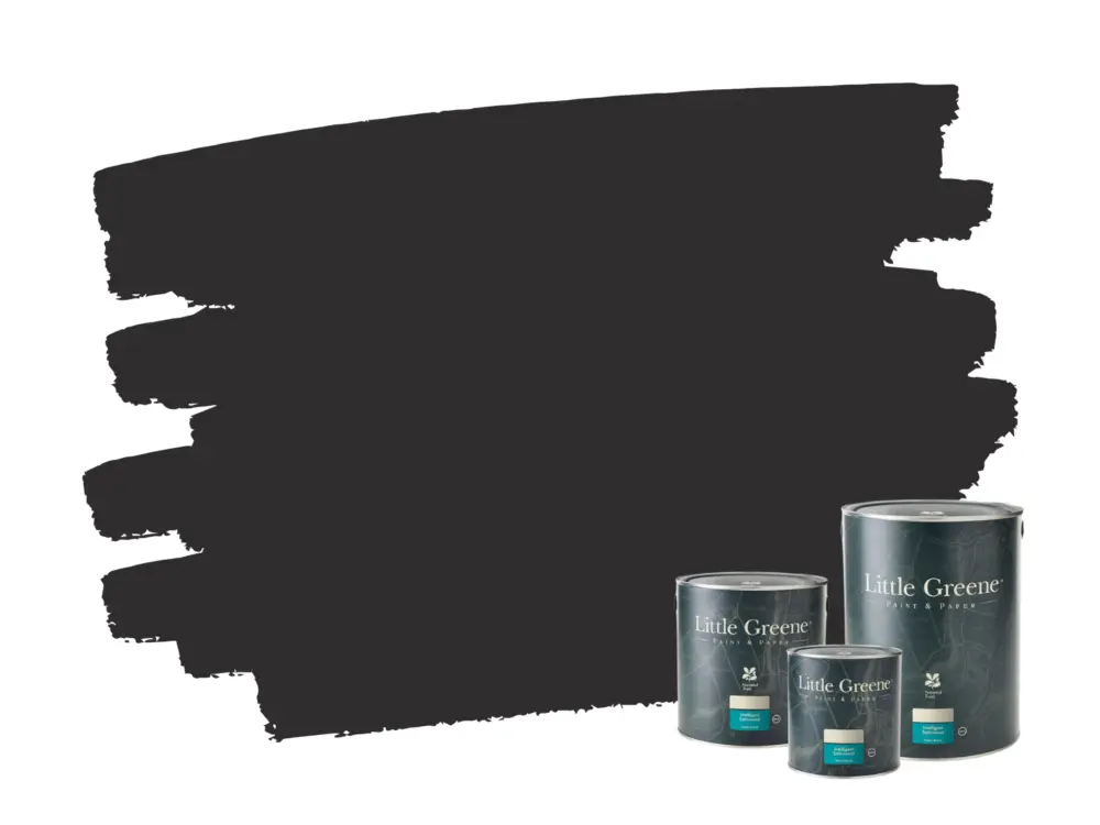 Little Greene Intelligent Satin - Lamp Black 228 Aanbieding