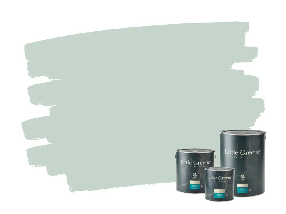 Little Greene Intelligent Satin - Aquamarine Mid 284 Korting