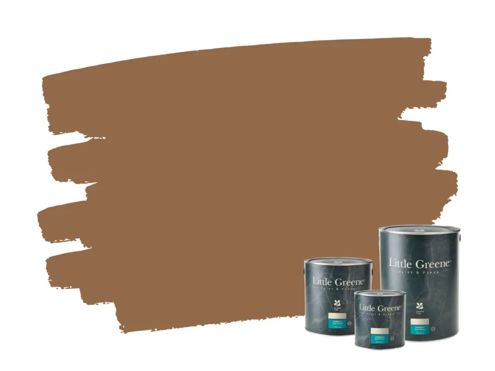 Little Greene Intelligent Satin - Affogato 342 Actieprijs