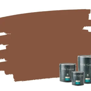 Fabrieksprijs Little Greene Intelligent Satin - Muscovado 343