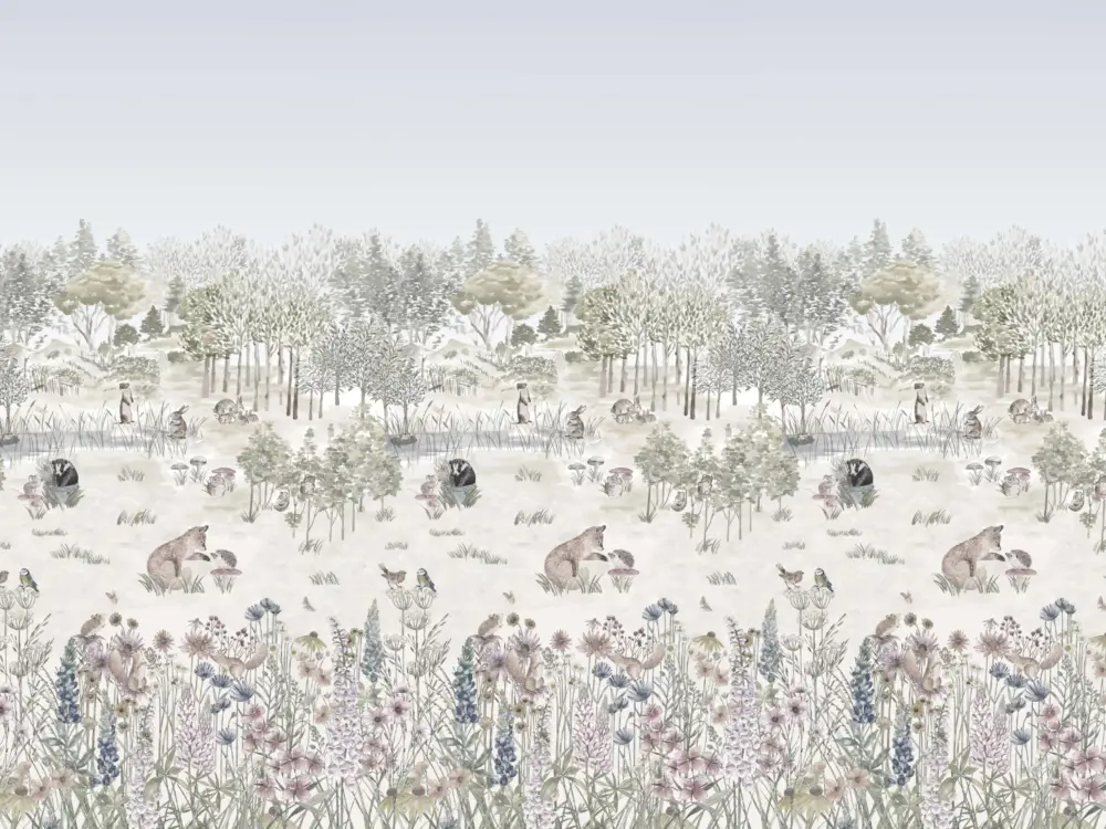Little Greene Potter's Woodland - Stone Koopje