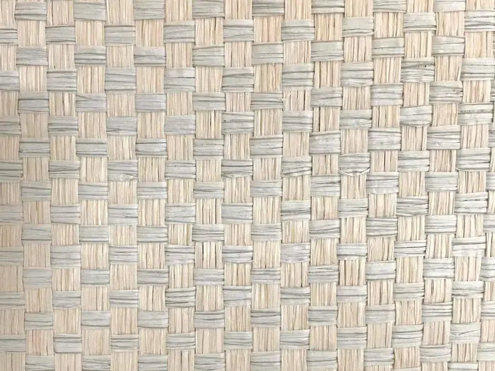 Catchii weave behang Ruitpatroon Grijs Beige - W018 Koop Online