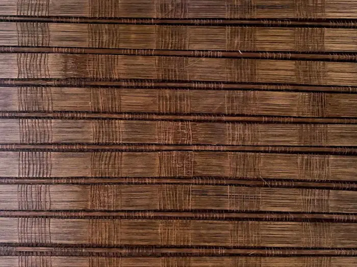 Catchii bamboe behang Grof Donkerbruin - B009 Betrouwbaar