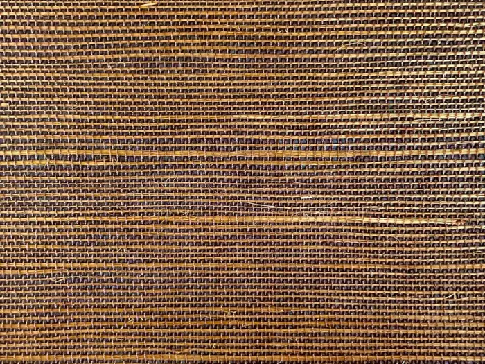Fabrieksprijs Catchii sisal behang Goudbruin - S014