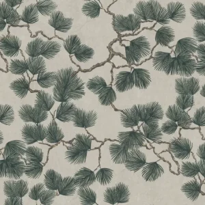 Must-Have Sandberg Pine Mural - Green