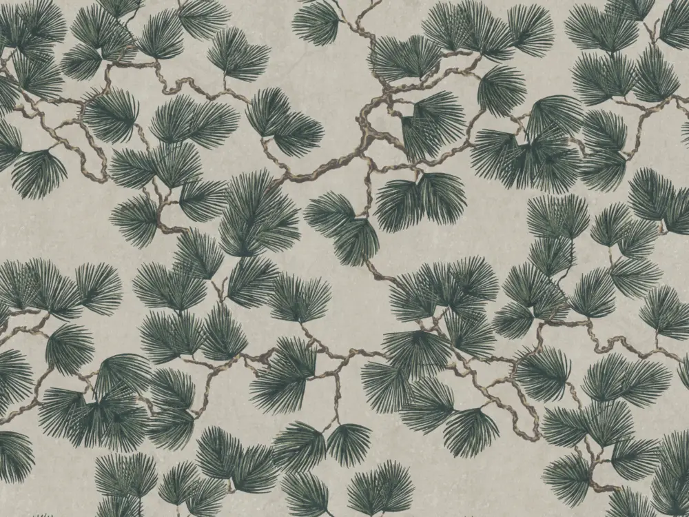 Must-Have Sandberg Pine Mural - Green