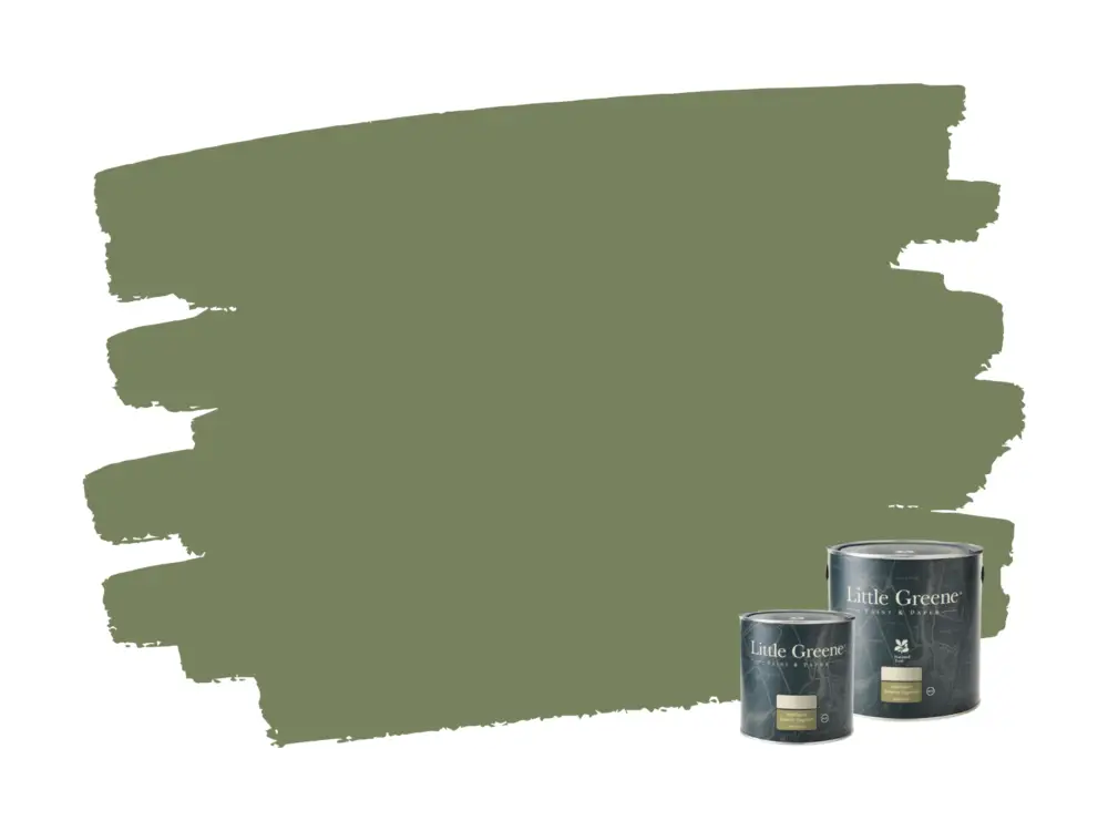 Laatste Kans Little Greene Intelligent Exterior Eggshell - Sage Green 80
