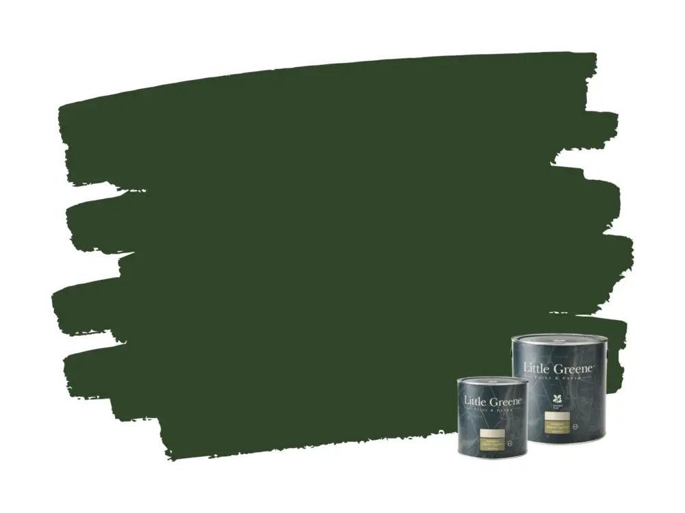 Aanbieding Little Greene Intelligent Exterior Eggshell - Dark Brunswick Green 88