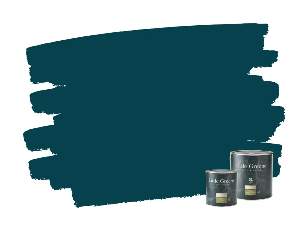 Little Greene Intelligent Exterior Eggshell - Marine Blue 95 Bestseller