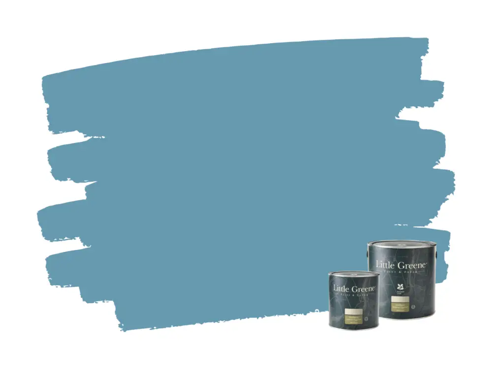 Little Greene Intelligent Exterior Eggshell - Blue Verditer 104 Express Levering