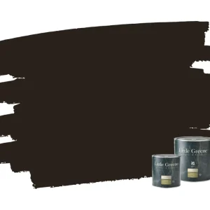Hete Deal Little Greene Intelligent Exterior Eggshell - Chocolate Colour 124