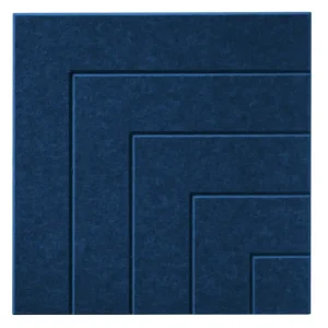 Betaalbaar Maeven Art akoestisch paneel Loa IV - Navy Blue