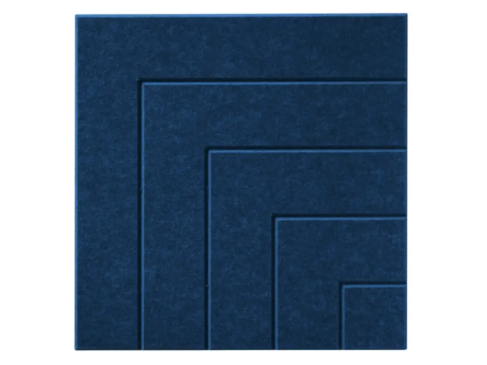 Betaalbaar Maeven Art akoestisch paneel Loa IV - Navy Blue