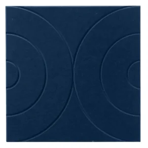 Snelle Levering Maeven Art akoestisch paneel Maya II - Navy Blue