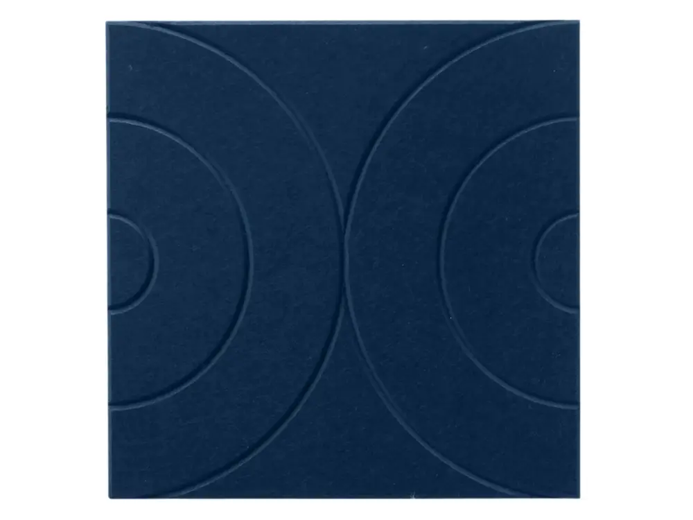 Snelle Levering Maeven Art akoestisch paneel Maya II - Navy Blue
