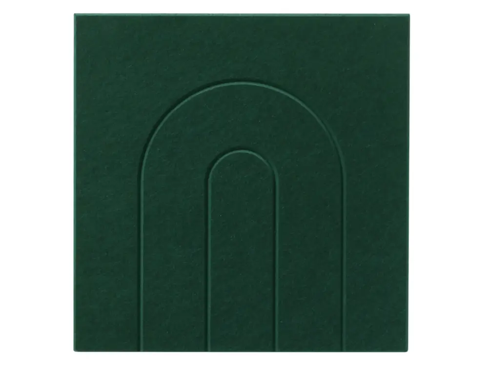 Fabrieksprijs Maeven Art akoestisch paneel Maya IV - Deep Green
