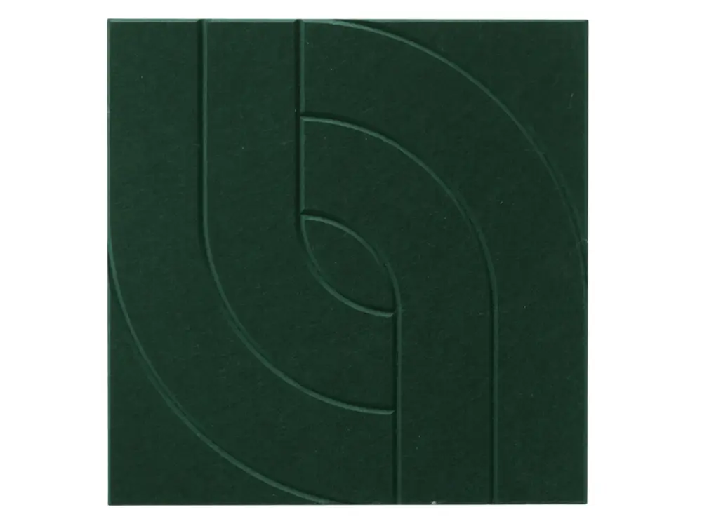 Tijdelijk Beschikbaar Maeven Art akoestisch paneel Maya VIII - Deep Green