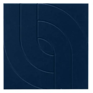 Gereduceerde Prijs Maeven Art akoestisch paneel Maya VIII - Navy Blue
