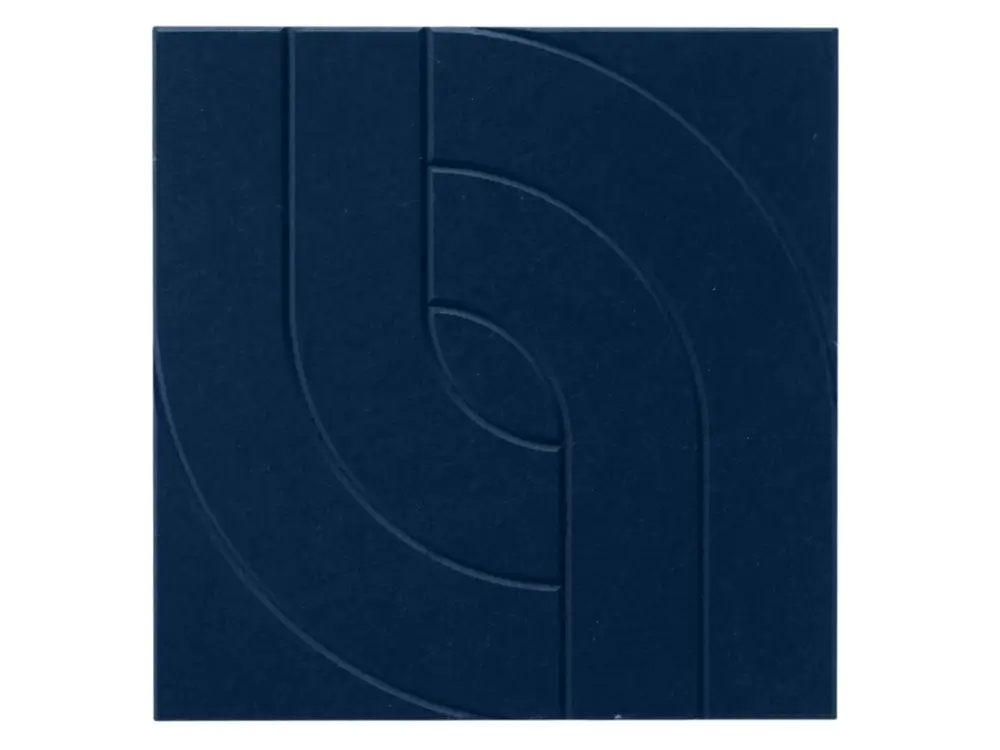 Gereduceerde Prijs Maeven Art akoestisch paneel Maya VIII - Navy Blue