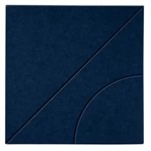 Premium Maeven Art akoestisch paneel Sadé VI - Navy Blue