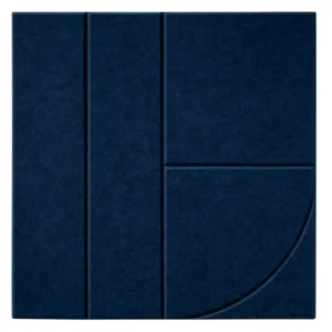 Must-Have Maeven Art akoestisch paneel Sadé VIII - Navy Blue