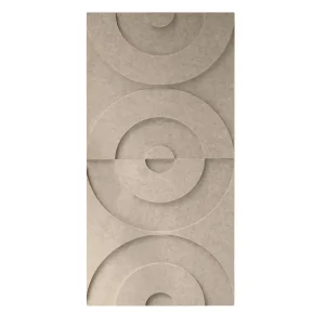 Goedkoop Maeven Art akoestische 3D panelen Maya II - Beige (set van 2)