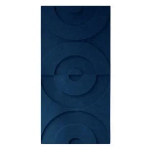 Maeven Art akoestische 3D panelen Maya II - Navy Blue (set van 2) Aanbieding