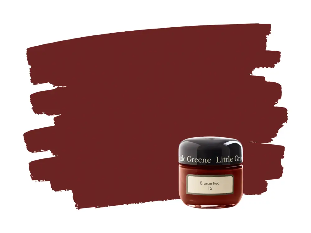 Korting Little Greene Bronze Red 15 samplepotje