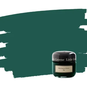 Little Greene Mid Azure Green 96 samplepotje Koop Vandaag