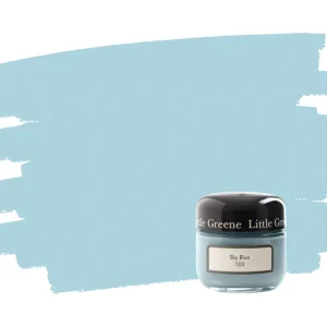 Laatste Versie Little Greene Sky Blue 103 samplepotje