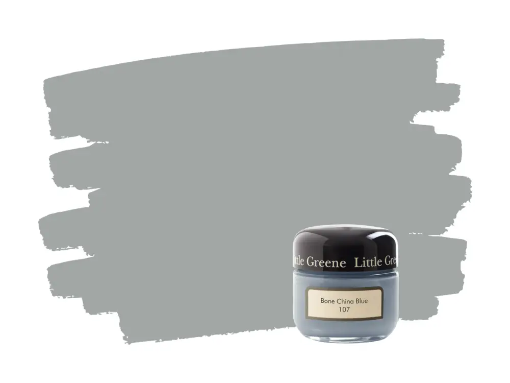 Snelle Levering Little Greene Bone China Blue 107 samplepotje