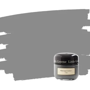 Gecertificeerd Little Greene Mid Lead Colour 114 samplepotje