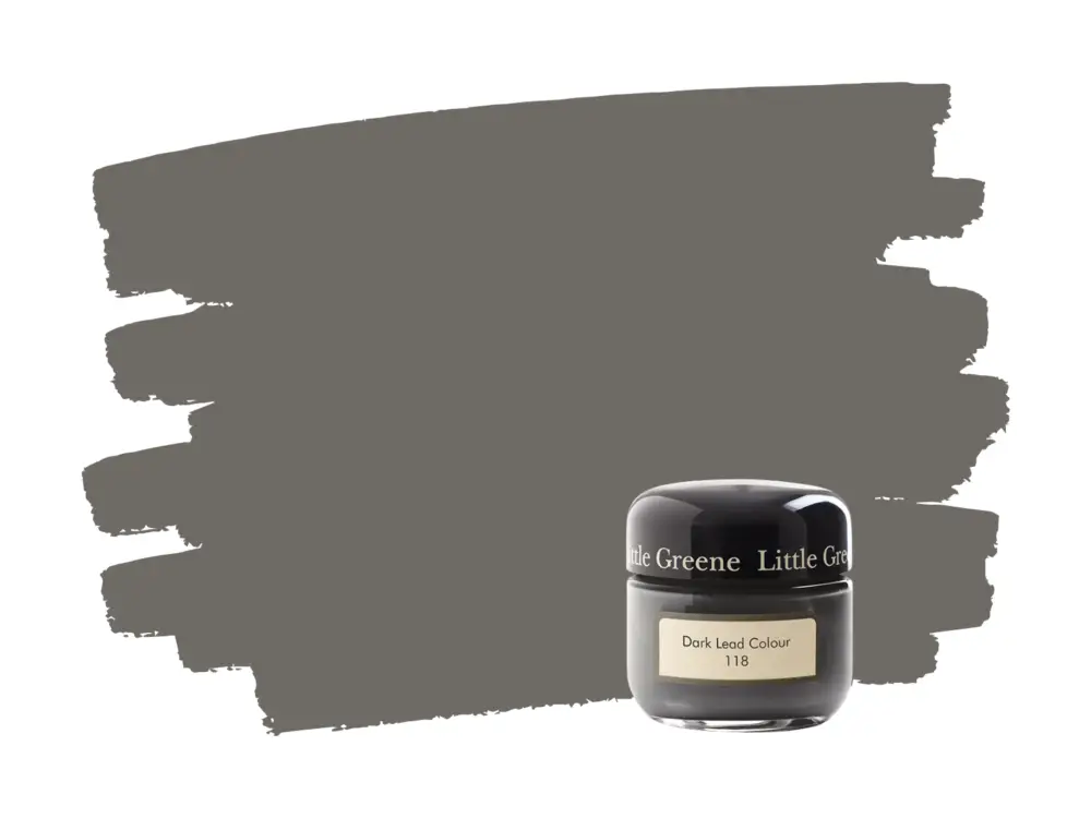 Nieuw Little Greene Dark Lead Colour 118 samplepotje