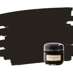 Little Greene Chocolate Colour 124 samplepotje Veilige Betaling